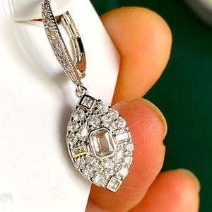 NWT RBP3457 | Lost In Love | Lab-Created Light Aquamarine Earrings